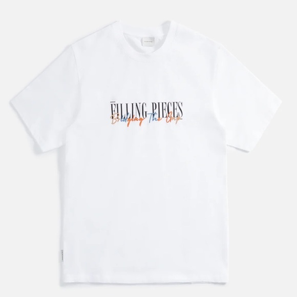 Filling Pieces Bridging The Gap Embroidered Short Sleeve Tee size M - Picture 2 of 9